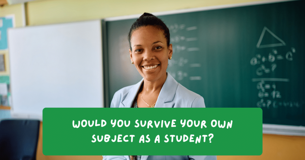 Would You Survive Your Own Subject