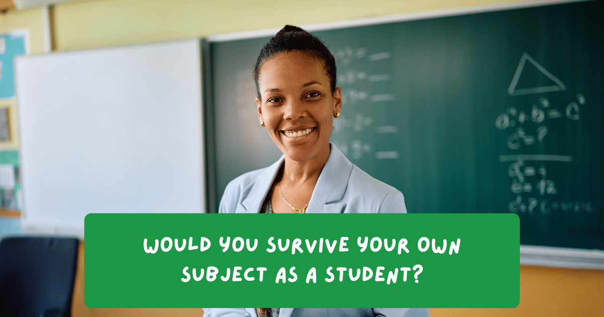 Would You Survive Your Own Subject